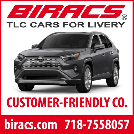 BIRACS Livery Car Rental