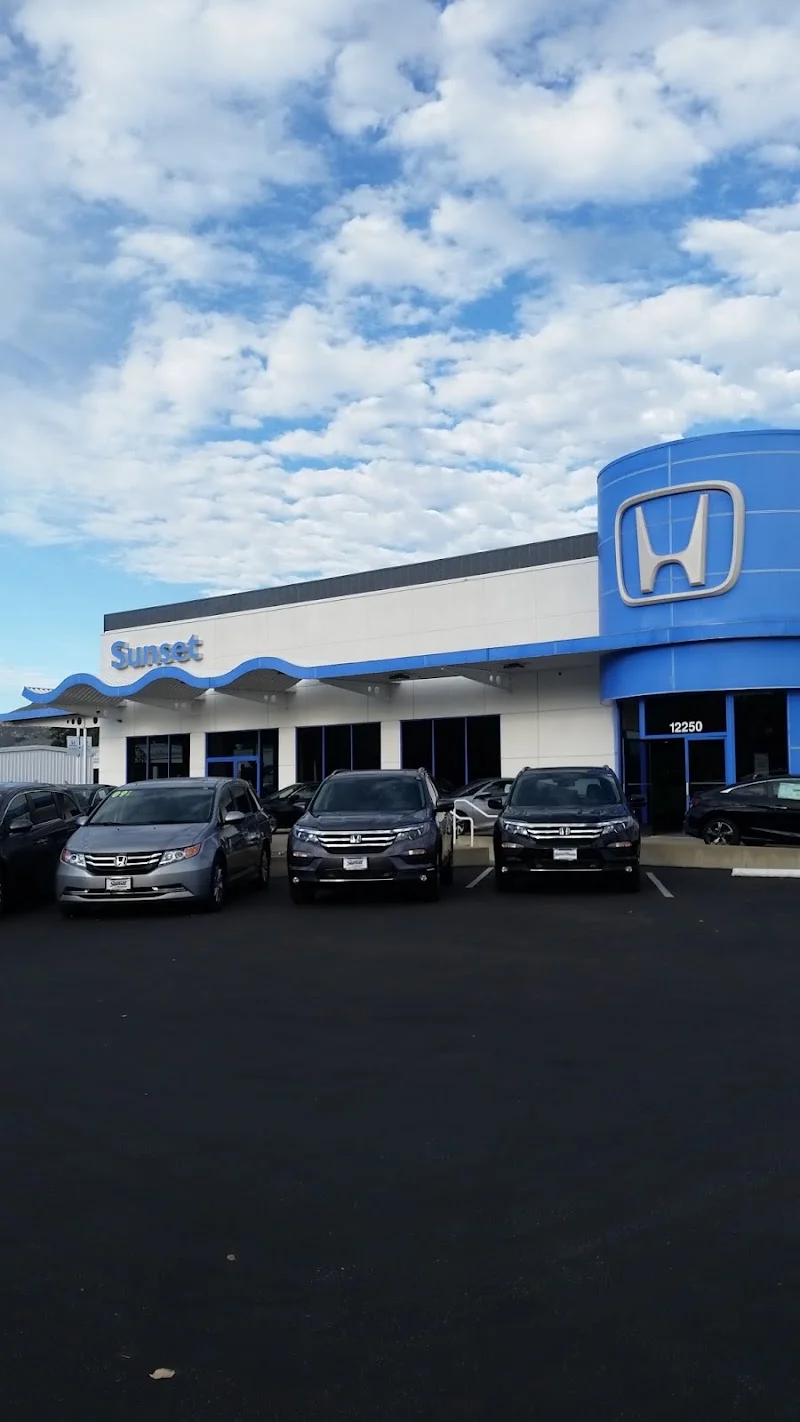 Sunset Honda